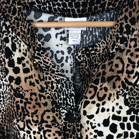 Chico Leopard Print Dress - Picture 3 of 7
